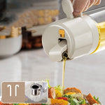 Gizmend 2-in-1 Oil Sprayer Bottle – Automatic Pour & Spray Dispenser for Cooking, BBQ & Baking