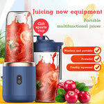 Gizmend 6-Blade Portable Blender – USB Rechargeable Mini Juicer & Smoothie Maker